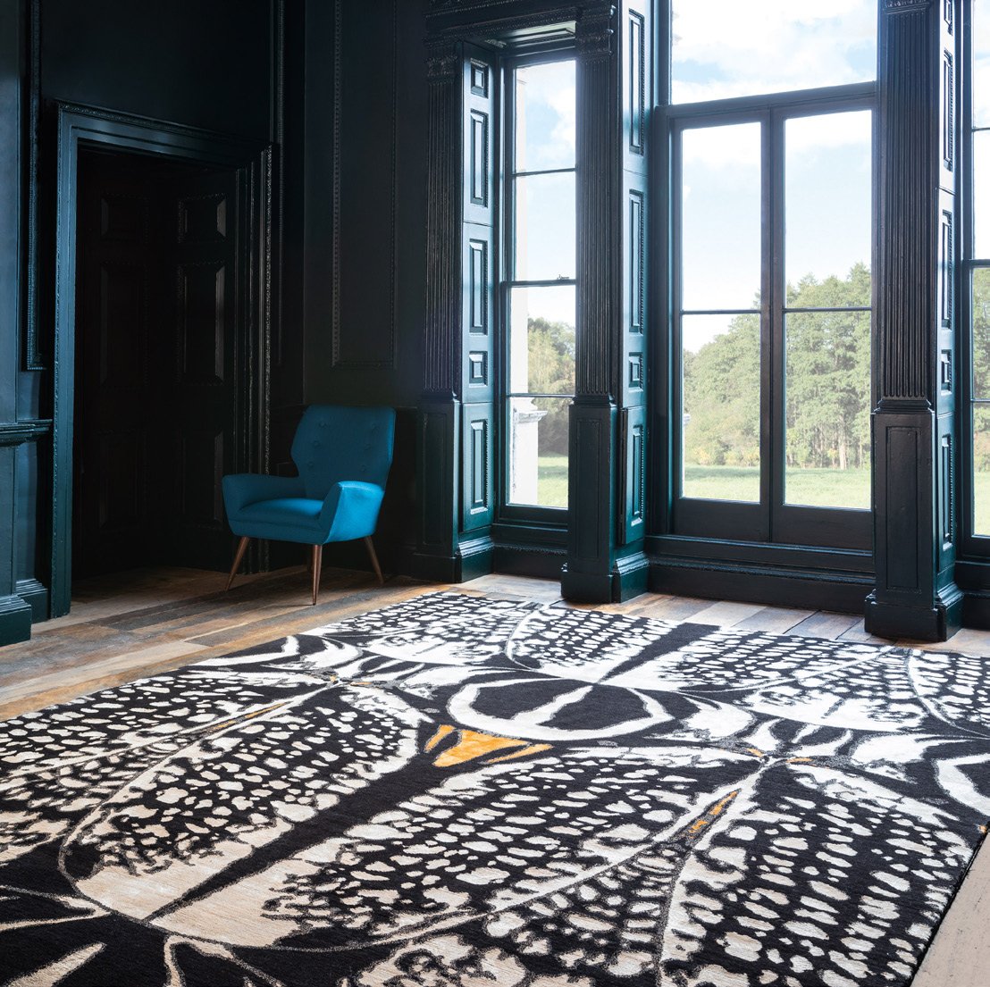 Rug Retrospective: From Flora and Fauna to Floor with Alexander McQueen