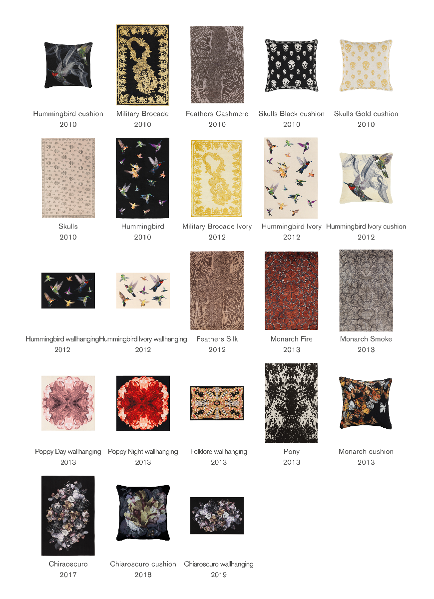 Rug Retrospective: From Flora and Fauna to Floor with Alexander McQueen